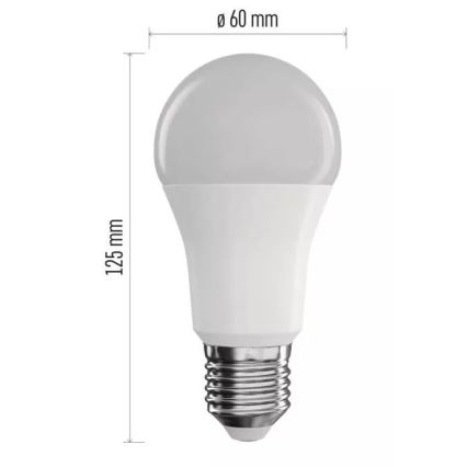 LED RGB Stmívatelná žárovka GoSmart A60 E27/11W/230V 2700-6500K Wi-Fi Tuya