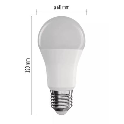 LED RGB Stmívatelná žárovka GoSmart A60 E27/9W/230V 2700-6500K Tuya