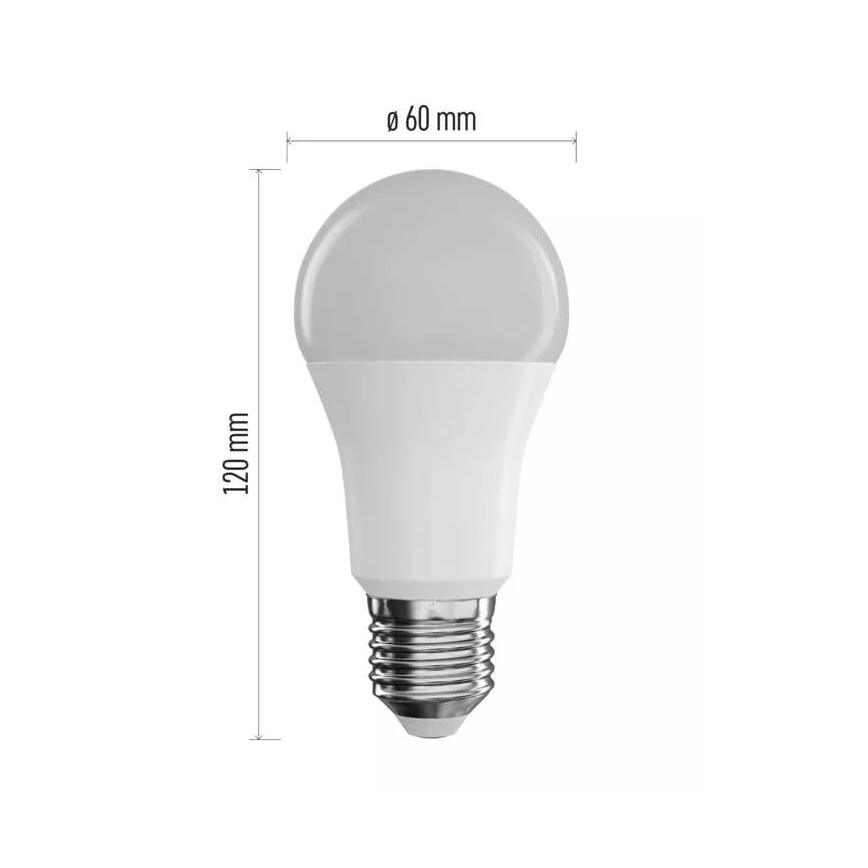LED RGB Stmívatelná žárovka GoSmart A60 E27/9W/230V 2700-6500K Tuya