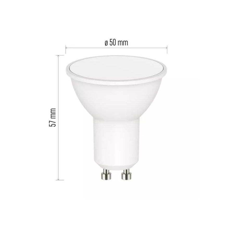 LED RGB Stmívatelná žárovka GoSmart MR16 GU10/4,8W/230V 2700-6500K Wi-Fi Tuya