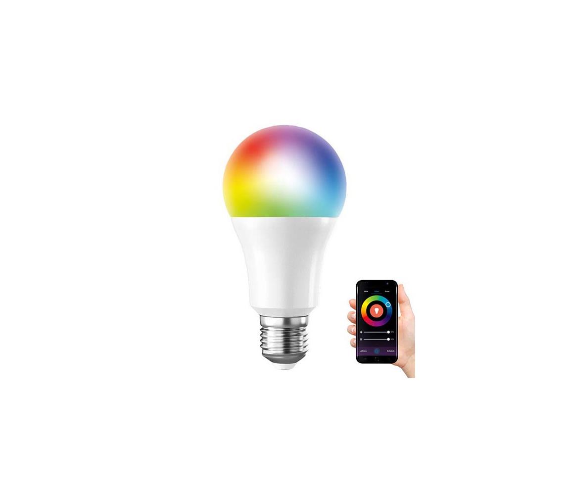 Solight Chytrá WiFi žárovka LED E27 10W RGB