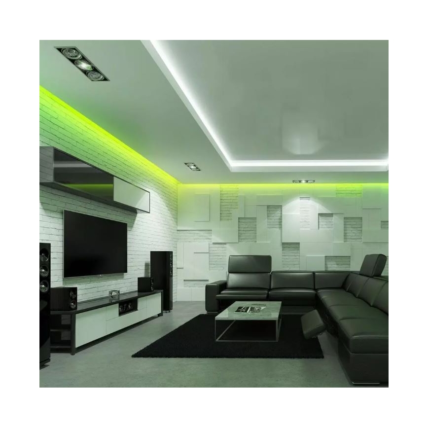 LED RGB Stmívatelný pásek 2x5m LED/4,8W/230V + dálkové ovládání