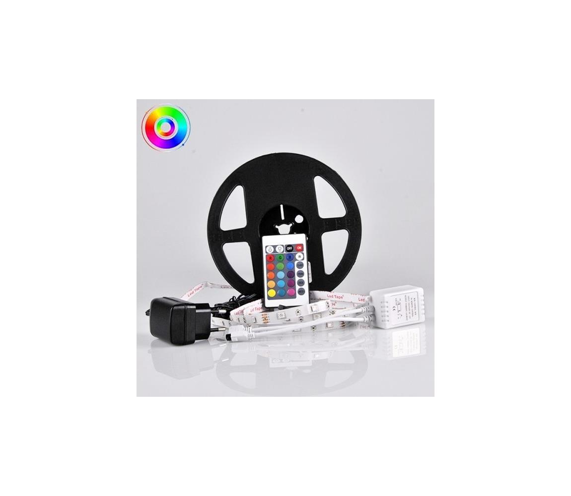Polux LED RGB Stmívatelný pásek 5m LED/18W/12V IP20 + DO SA1316