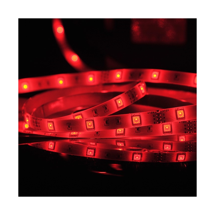 LED RGB Stmívatelný pásek 5m LED/18W/12V IP20 + DO