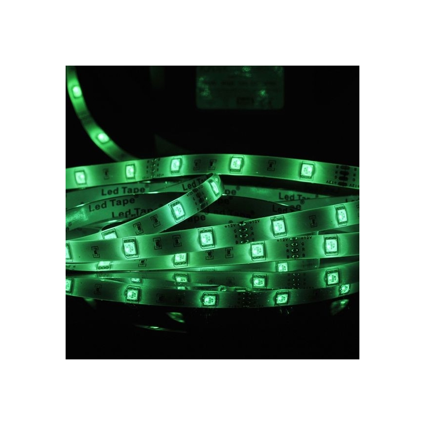 LED RGB Stmívatelný pásek 5m LED/18W/12V IP20 + DO