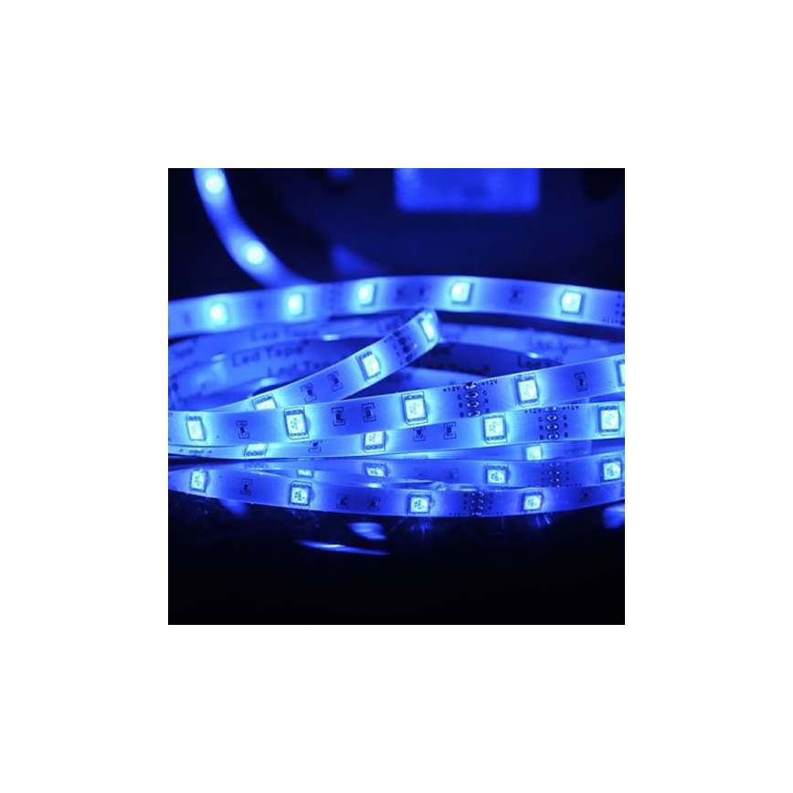 LED RGB Stmívatelný pásek 5m LED/18W/12V IP20 + DO