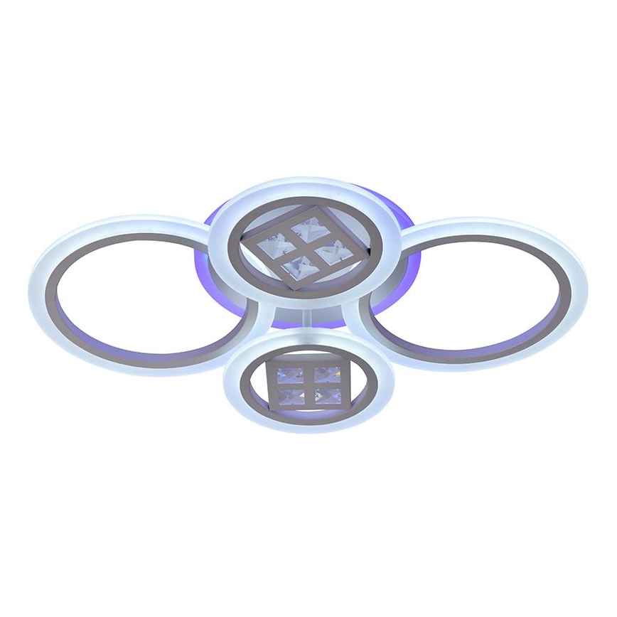 LED RGB Stmívatelný přisazený lustr LED/50W/230V 3000-6500K + dálkové ovládání