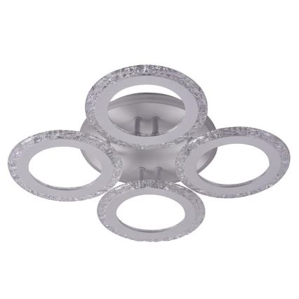 LED RGB Stmívatelný přisazený lustr LED/55W/230V 3000-6500K + dálkové ovládání