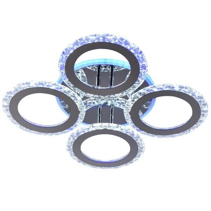 LED RGB Stmívatelný přisazený lustr LED/55W/230V 3000-6500K + dálkové ovládání