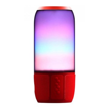 LED RGB Stolní lampa s reproduktorem 2xLED/3W/5V 1800 mAh