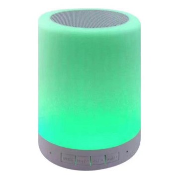 LED RGB Stolní lampa s reproduktorem LED/5V