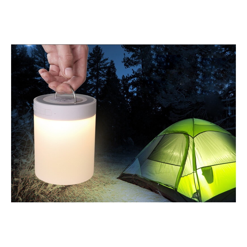 LED RGB Stolní lampa s reproduktorem LED/5V