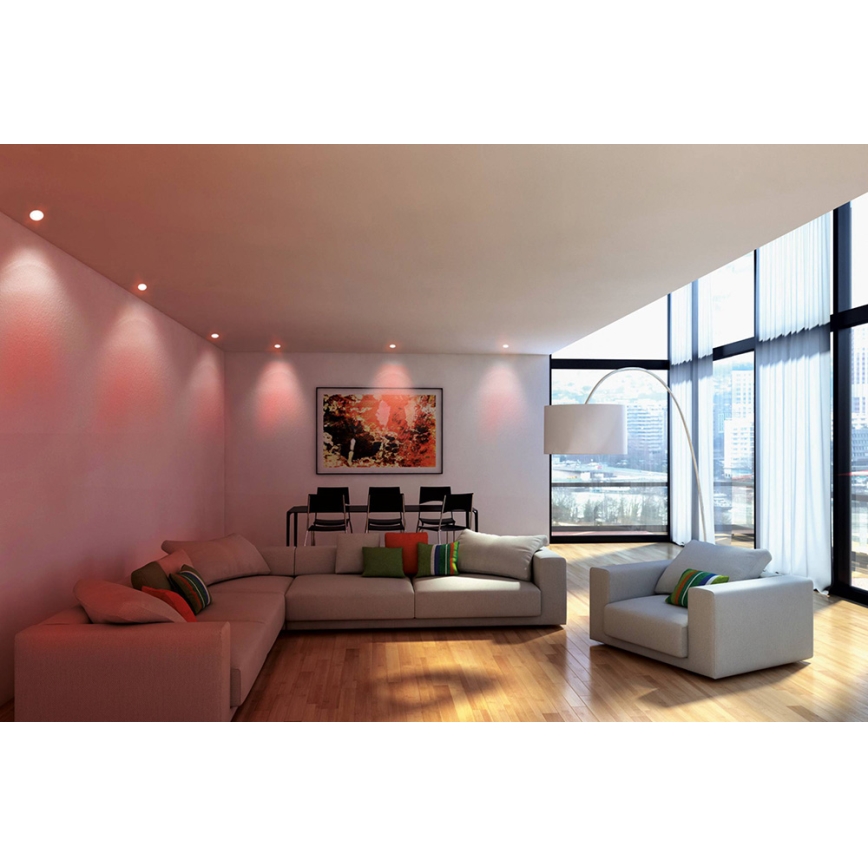 LED RGB Žárovka CONNECT GU10/5W/230V 2700-6500K - Eglo