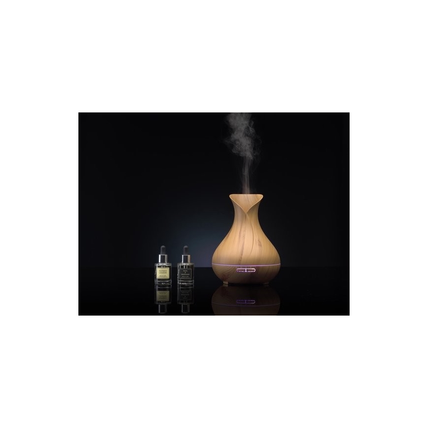 LED RGB Zvlhčovač a ionizátor vzduchu 400 ml