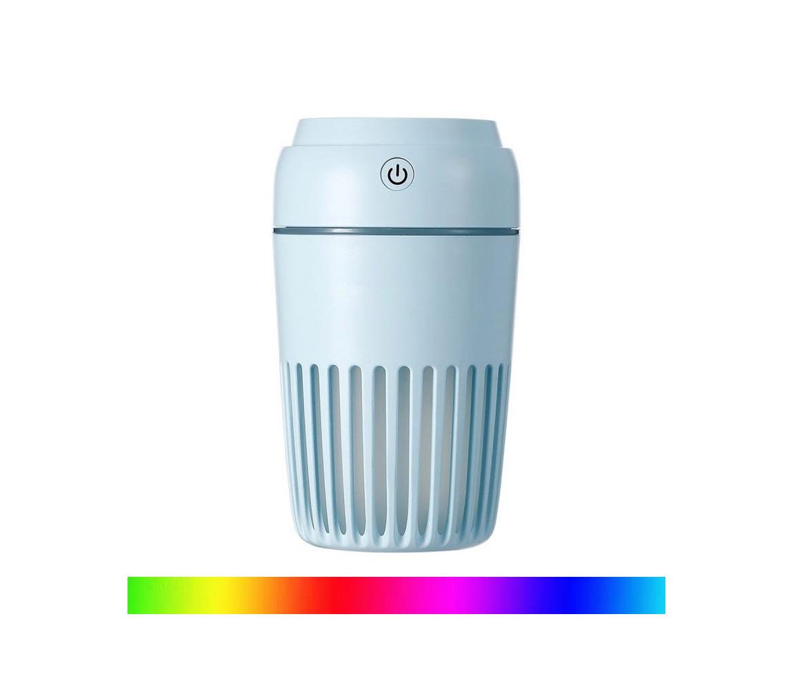 Platinet LED RGB Zvlhčovač vzduchu 300 ml LED/2W/5V modrá PL0213