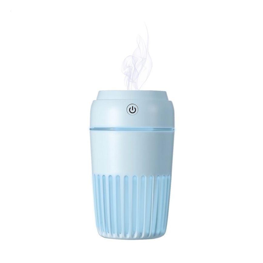 LED RGB Zvlhčovač vzduchu 300 ml LED/2W/5V modrá