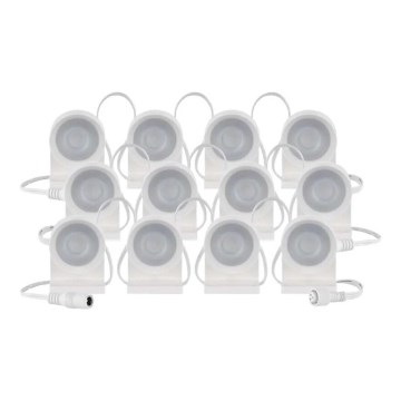 LED RGBIC+CCT Dekorační řetěz s bodovým osvětlením GoSmart 12xLED/7W/230V 255 cm Wi-Fi Tuya