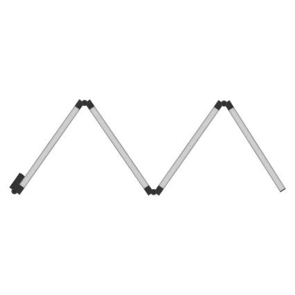 LED RGBIC Stmívatelná stojací lampa GoSmart LED/20W/230V 2700K Wi-Fi Tuya