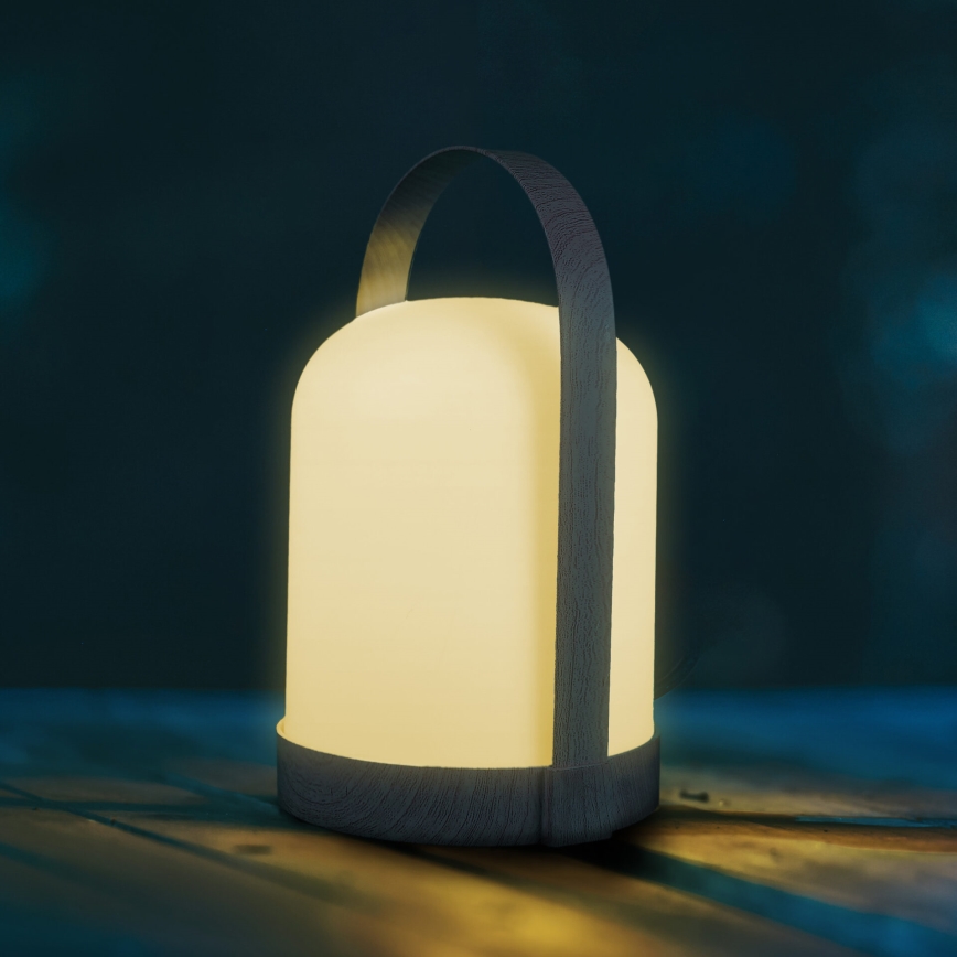 LED RGBW Dekorační stolní lampa MINORKA LED/0,3W/4,5V 3xAA