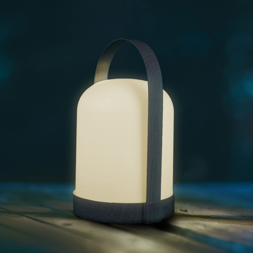 LED RGBW Dekorační stolní lampa MINORKA LED/0,3W/4,5V 3xAA