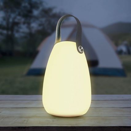 LED RGBW Solární svítidlo CANARIA LED/2W/1,2V 400 mAh IP44 bílá