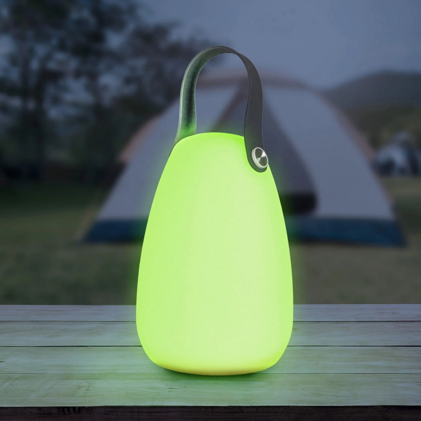 LED RGBW Solární svítidlo CANARIA LED/2W/1,2V 400 mAh IP44 bílá