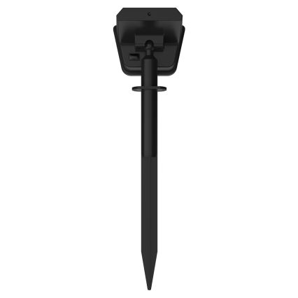LED RGBW Solární svítidlo se senzorem LED/3,7V IP54 1200 mAh černá