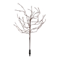 LED RGBW Solární svítidlo TREE LED/0,1W/1,2V 600 mAh IP44 hnědá