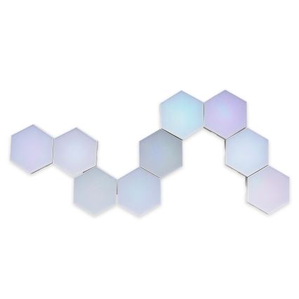SADA 9x LED RGBW Stmívatelné nástěnné dekorační svítidlo MAYA LED/1W/230V + dálkové ovládání