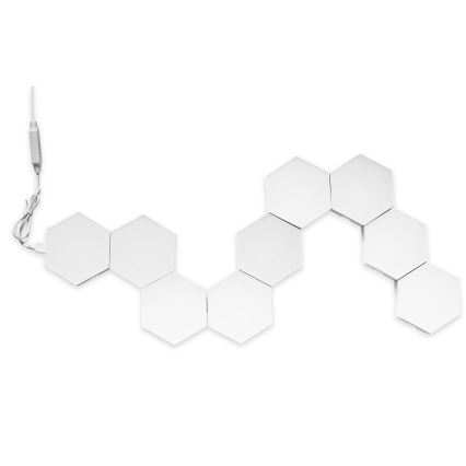 SADA 9x LED RGBW Stmívatelné nástěnné dekorační svítidlo MAYA LED/1W/230V + dálkové ovládání