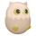 LED RGBW Stmívatelná dětská dotyková lampa OWL LED/1W/5V USB 1200 mAh sova růžová