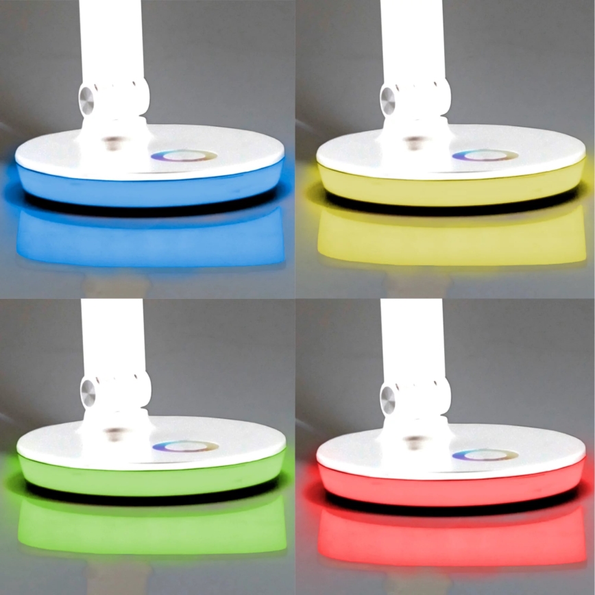 LED RGBW Stmívatelná dotyková stolní lampa NEPTUN LED/7W/230V bílá