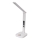 LED RGBW Stmívatelná dotyková stolní lampa s bezdrátovým nabíjením, displejem a USB portem MAGNUS LED/6W/5V 3000-6500K bílá