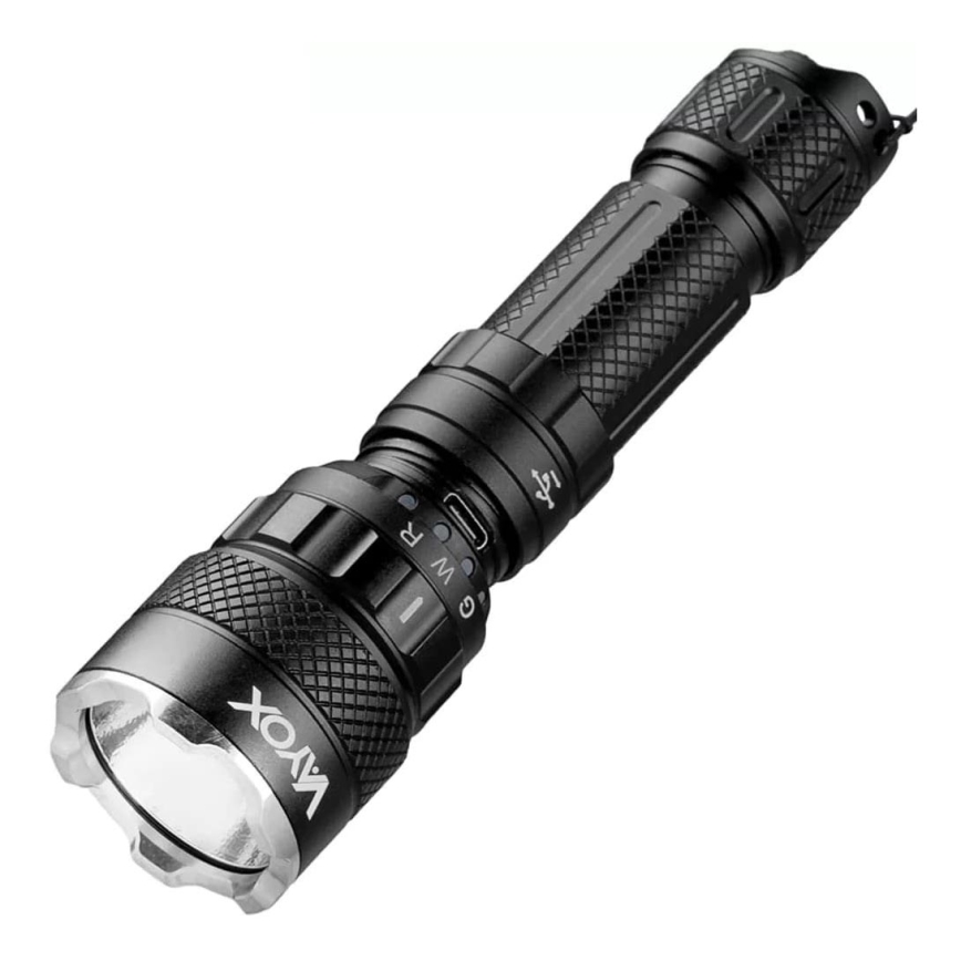 LED RGBW Stmívatelná nabíjecí svítilna LED/15W/5V IP66 1500 lm 2000 mAh
