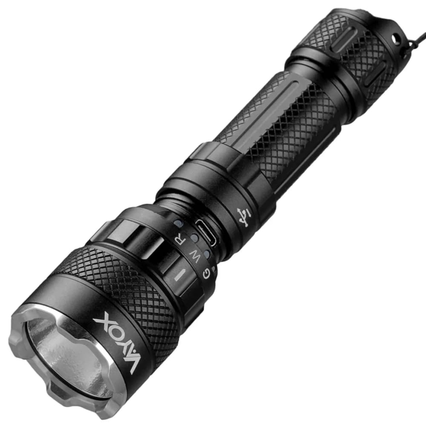 LED RGBW Stmívatelná nabíjecí svítilna LED/15W/5V IP66 1500 lm 2000 mAh