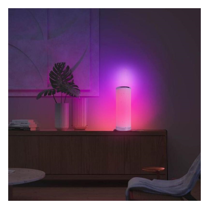 LED RGBW Stmívatelná stolní lampa LED/5W/230V + dálkové ovládání
