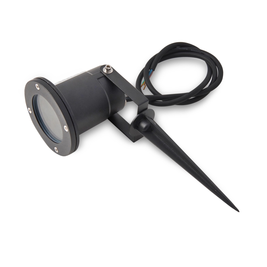 LED RGBW Stmívatelná venkovní lampa BLAKE 1xGU10/4,8W/230V IP65 + dálkové ovládání
