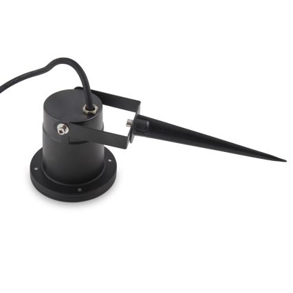 LED RGBW Stmívatelná venkovní lampa BLAKE 1xGU10/4,8W/230V IP65 + dálkové ovládání