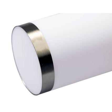LED RGBW Stmívatelná venkovní lampa LIVIA 1xE27/6,5W/230V 2700-6500K Wi-Fi 45 cm IP44 stříbrná