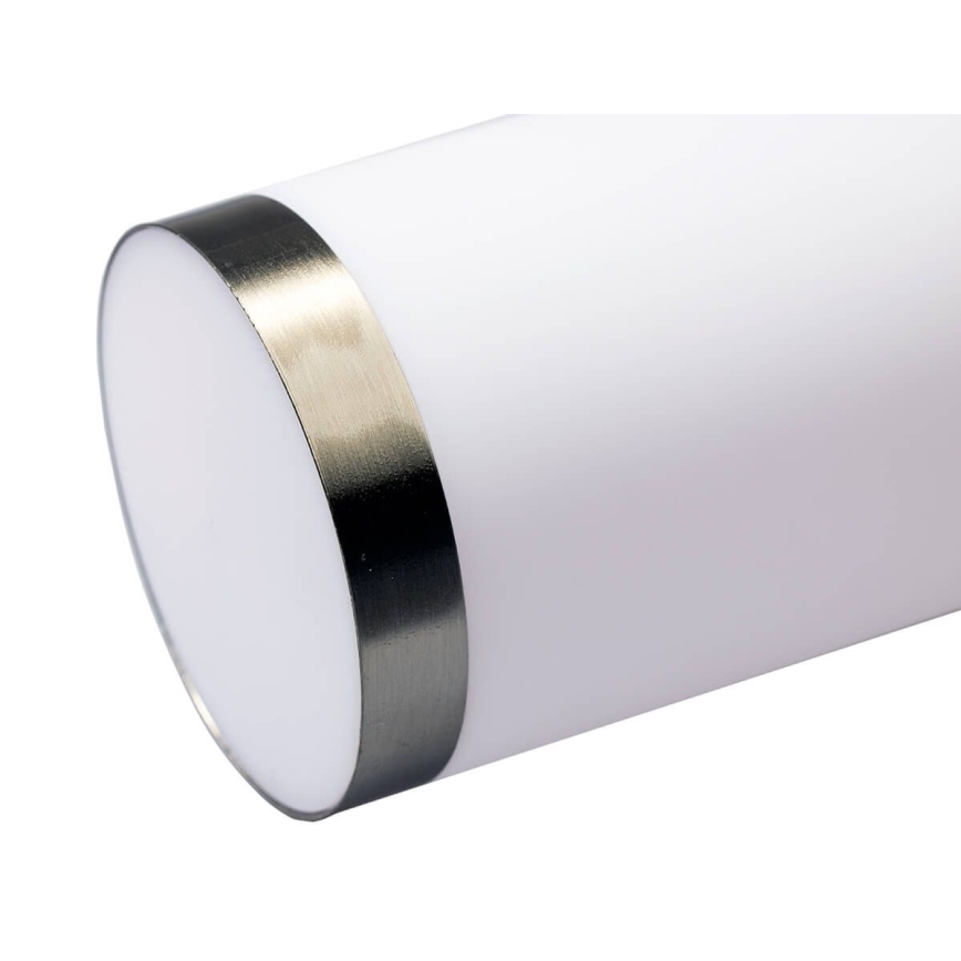 LED RGBW Stmívatelná venkovní lampa LIVIA 1xE27/6,5W/230V 2700-6500K Wi-Fi 45 cm IP44 stříbrná