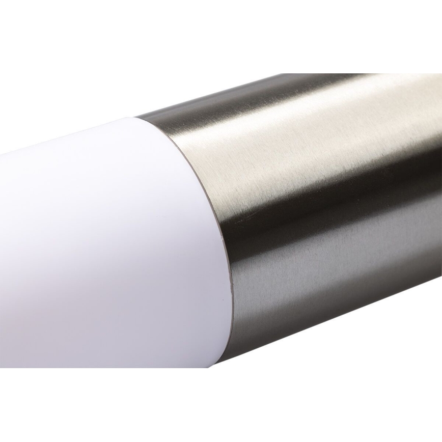 LED RGBW Stmívatelná venkovní lampa LIVIA 1xE27/6,5W/230V 2700-6500K Wi-Fi 45 cm IP44 stříbrná