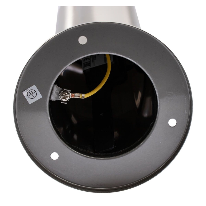 LED RGBW Stmívatelná venkovní lampa LIVIA 1xE27/6,5W/230V 2700-6500K Wi-Fi 45 cm IP44 stříbrná
