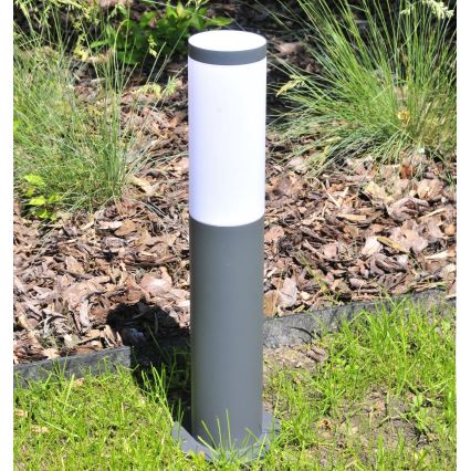 LED RGBW Stmívatelná venkovní lampa OSLO 1xE27/6,5W/230V 2700-6500K Wi-Fi 45 cm IP44 antracit