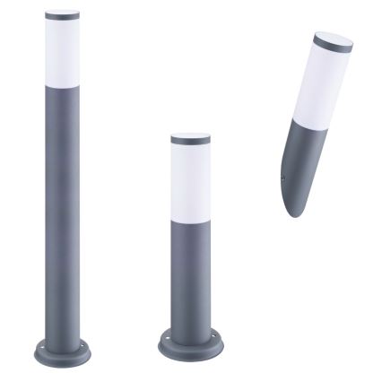 LED RGBW Stmívatelná venkovní lampa OSLO 1xE27/6,5W/230V 2700-6500K Wi-Fi 45 cm IP44 antracit