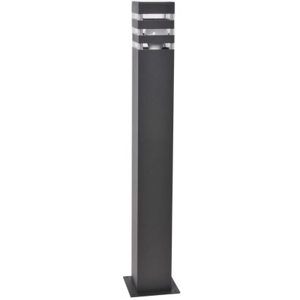 LED RGBW Stmívatelná venkovní lampa TEKSAS 1xE27/12W/230V 2700-6500K Wi-Fi 74 cm IP44 antracit