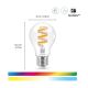 LED RGBW Stmívatelná žárovka A60 E27/6,3W/230V 2200-6500K Wi-Fi - WiZ