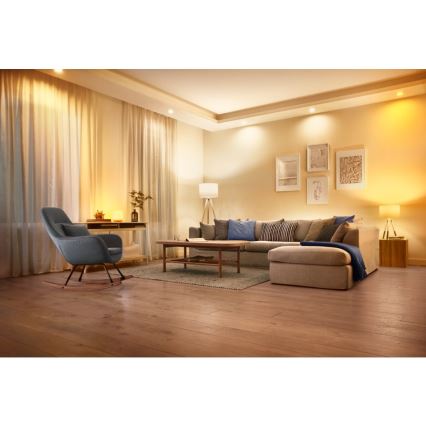 LED RGBW Stmívatelná žárovka A60 E27/8W/230V 2200-6500K CRI 90 Wi-Fi -WiZ
