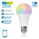 LED RGBW Stmívatelná žárovka A60 E27/9W/230V 2700-6500K Wi-Fi - Aigostar