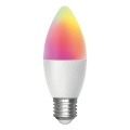 LED RGBW Stmívatelná žárovka C37 E27/4,9W/230V 2700-6500K - Aigostar
