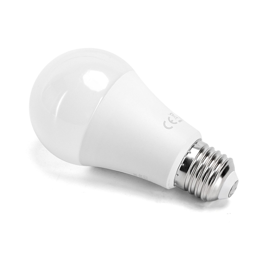 LED RGBW Stmívatelná žárovka E27/8W/230V 3000K + dálkové ovládání - Aigostar